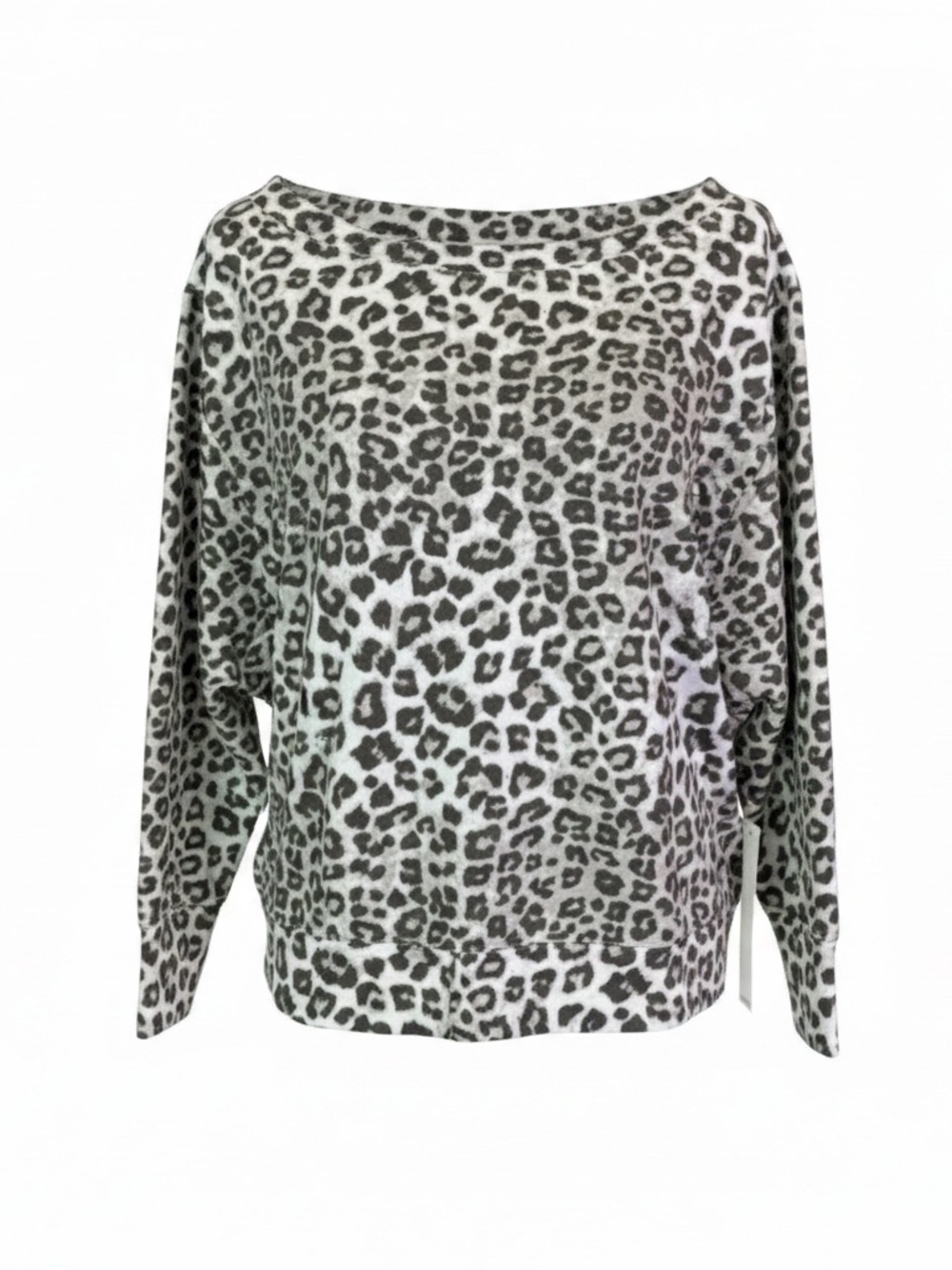 Good American Cheetah Print Sweatshirt